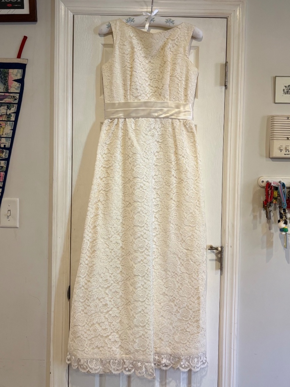 1960s Lace Wedding Dress